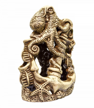 Орловская керамика Осьминог на якоре 19x12x26см