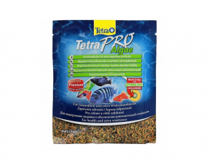 Tetra Pro AlgaeCrisps 12гр Растительный корм для всех видов рыб в чипсах