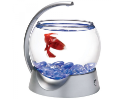 Tetra Betta Bowl 1.8л  Аквариум шар для петушков с освещением