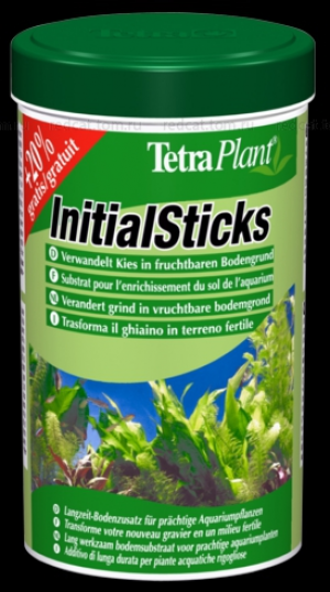 Tetra Plant Intial Sticks 200 гр. - Питательная грунтовая подкормка для аквариумных растений.