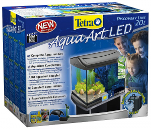 Tetra AquaArt LED GoldFish 20литров Аквариумный комплект (цвет Антроцит)