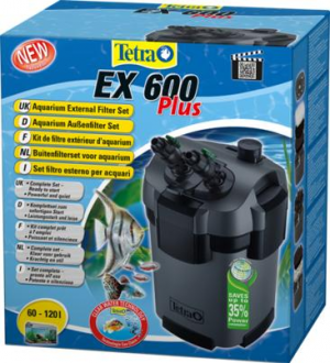 Tetra Tec EX 600 PLUS  внешний фильтр для аквариумов 60-120л