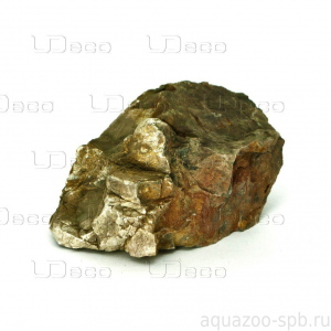 UDeco Fossilized Wood Stone L-Натуральный камень ''Окаменелое дерево'' для аквариумов и террариумов