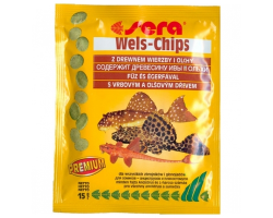 Sera Wels-chips 15гр Чипсы для сомиков