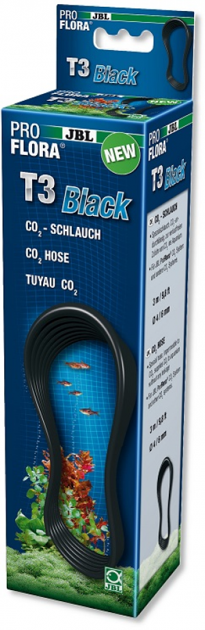 JBL ProFlora T3 BLACK2 - Co2-шланг, черный, 3м