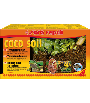 SERA Reptil coco soil, 650гр, 8л- Кокосовый гумус