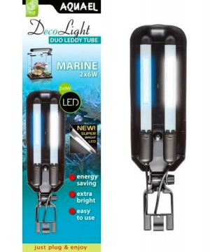 Aquael Светильник LEDDY TUBE DECOLIGHT DUO MARINE 2x6w