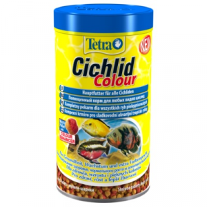 Tetra Cichlid Colour 500ml Корм для всех видов цихлид для улучшения окраса