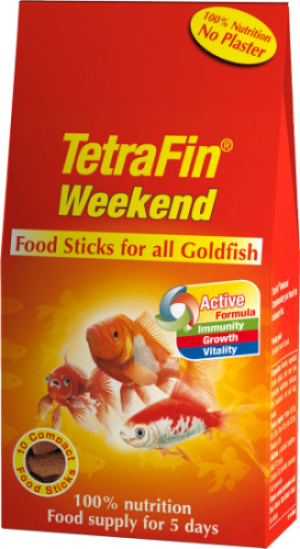 TetraGoldfish Weekend корм для золотых рыб в палочка на отпуск 9 дней