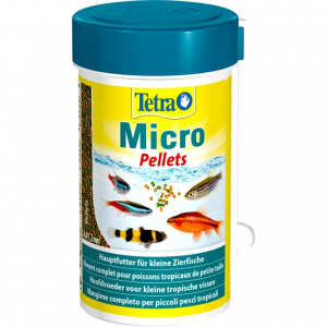 Tetra Micro Pellets 100мл Корм для всех видов мелких рыб (микропеллеты)