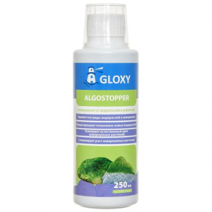 Gloxy Algostopper 250 мл Кондиционер от водорослей в аквариуме