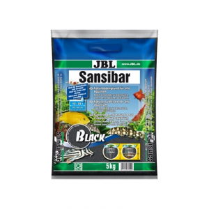 JBL Sansibar BLACK 5кг Декоративный грунт для аквариума цвет черный