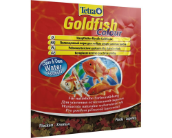 Tetra Goldfish Colour 12гр Корм в хлопьях для улуч.окраса золотых рыбок