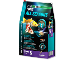 JBL ProPond All Seasons S 2,2кг Основной всесезонный корм для КОИ 15-35 см