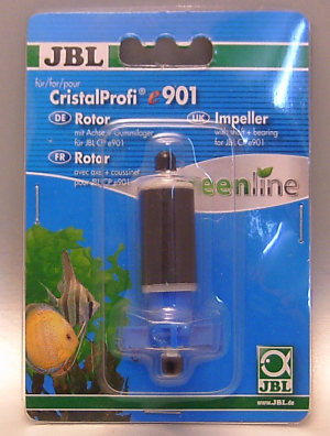 JBL CP e901/2 Rotor mit Achse+Achse+Gummilager Ротор с осью для внешнего фильтра CristalProfi e901/2