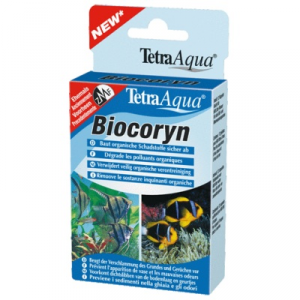 Tetra Aqua BIOCORYN 12капсул - Кондиционер для разложения органики