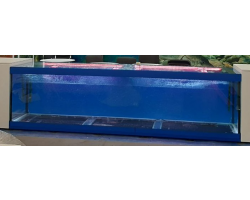 Аквариум б/у 3300х800х800h (по стеклу), стекло 19мм оптивайт