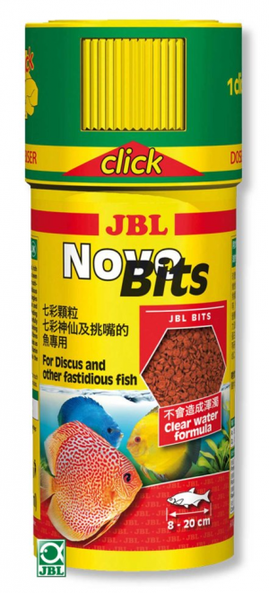 JBL NovoBits (CLICK) 250мл Корм в форме гранул для дискусов и других тропических рыб