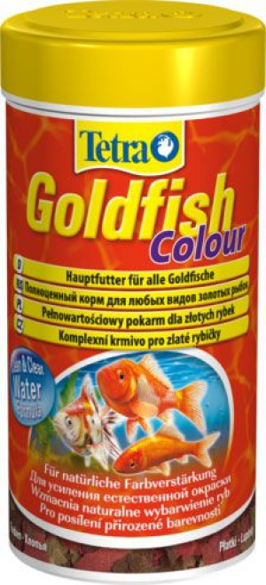 Tetra Goldfish Colour 250ml Корм в хлопьях для улуч.окраса золотых  рыбок