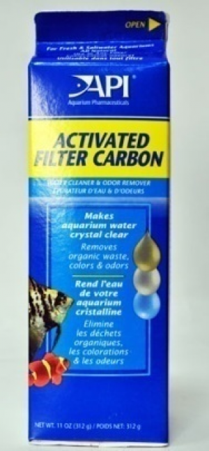 API Activated filter carbon 312g Активированный уголь для фильтров