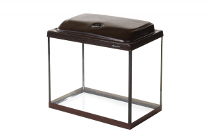 AquaPlus Аквариум 60 (500х300х400) прямоугол.  свет. STD 1x14Вт венге