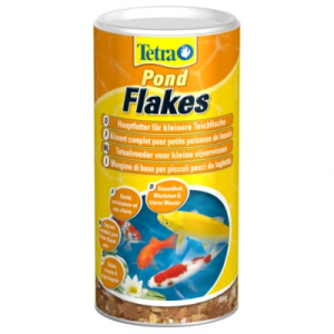 Tetra Pond Flakes 1литр Корм для прудовых рыб в хлопьях