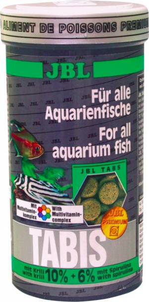 JBL Tabis 250ml Корм класса премиум в форме таблеток с эксклюзивными добавками