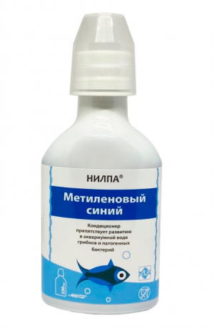 НИЛПА Кондиционер "Метиленовый синий" 50 мл против грибков и патогенных бактерий