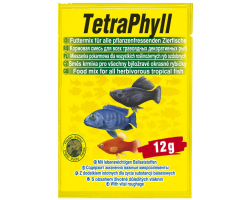 Tetra Phyll  12гр Корм для всех видов рыб, растительные хлопья