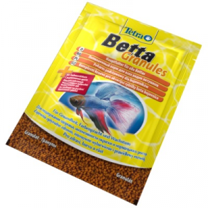 Tetra Betta Granules 5г Корм для бойцовых рыб в гранулах