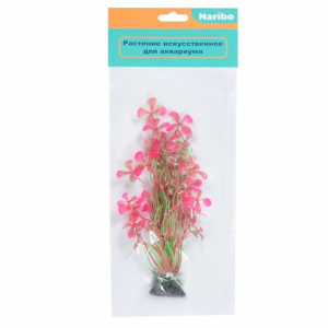 Naribo Растение пластиковое Марсилия красная 18см