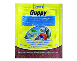 Tetra Guppy 12гр Корм в хлопьях для гуппи и других живородящих