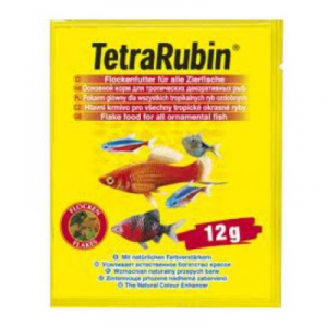 Tetra Rubin 12гр корм в хлопьях для улучшения окраса всех видов рыб