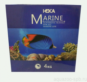 Heka Marine Ocean Соль 4 кг картоннная коробка - высококачественная соль для морских аквариумов