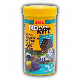 JBL NovoRift 250мл (125гр) корм для растительноядных африканских цихлид в виде палочек