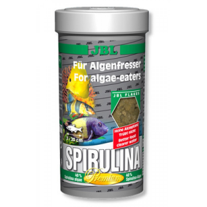 JBL Spirulina 250 мл Корм класса "премиум" с высоким содержанием спирулины