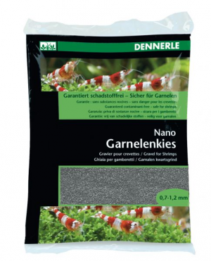 Dennerle Nano Garnelenkies (Серый) фракция 0.7-1.2мм 2кг