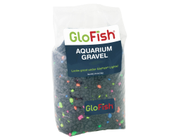 Glofish грунт черный с флоуресцентными частицами, 2,26 кг