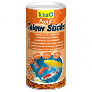 Tetra Pond Color Sticks 1литр Корм для прудовых рыб палочки для окраски