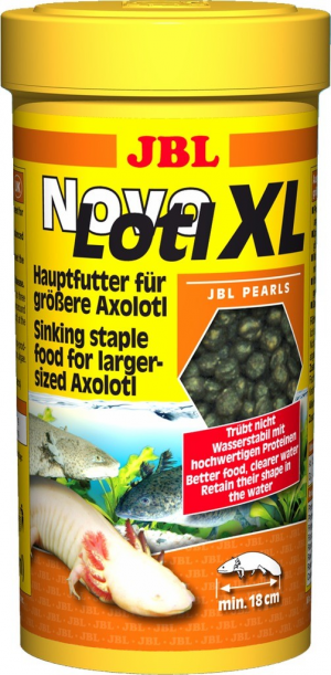 JBL NovoLotl XL 250ml Корм для взрослых Аксолотлей